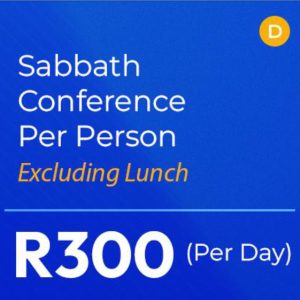 SABBATH Conference Per Person | Lunch Excluded