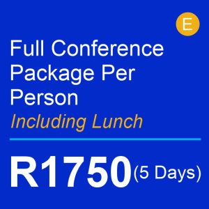 Full Conference Package Per Person, Including Lunch